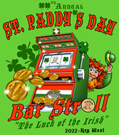 2022 St. Patrick's Day Bar Stroll T-shirt