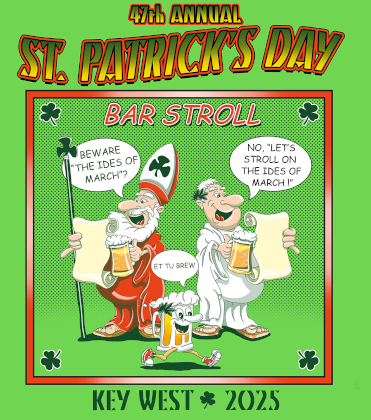 Official 2025 Bar Stroll T-Shirt