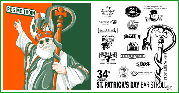 2008 St. Patrick's Day Bar Stroll T-Shirt