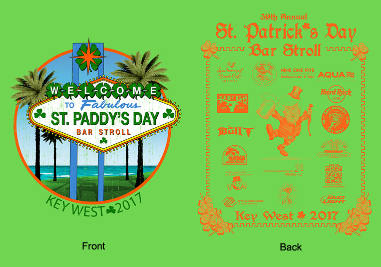 2008 St. Patrick's Day Bar Stroll T-Shirt